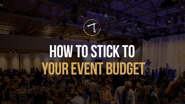 How to Stick to Your Event Budget